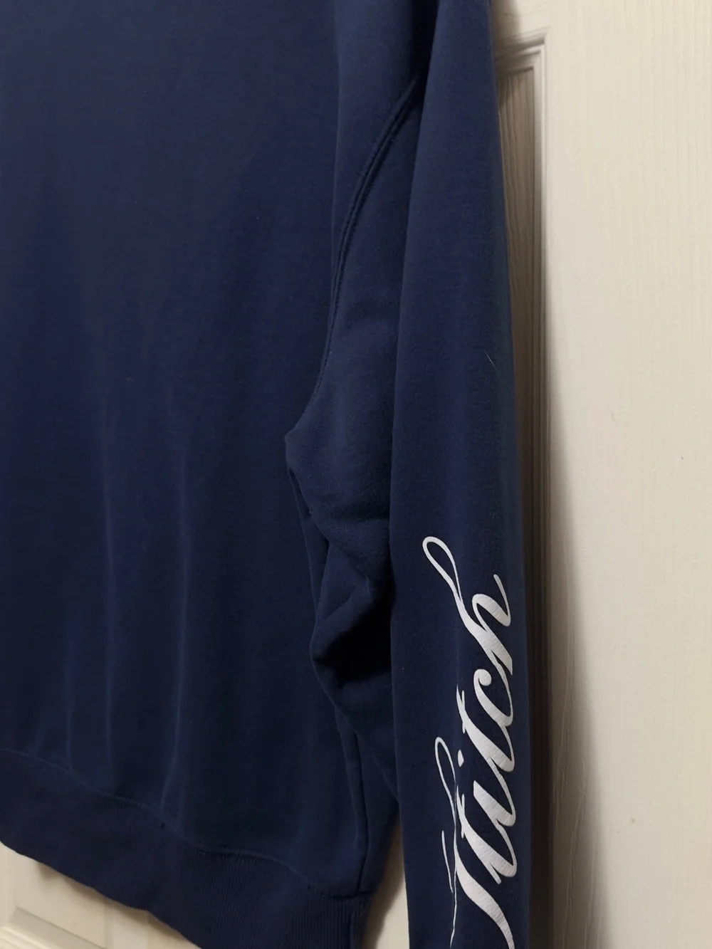 Disney at Primark Navy Blue Sweatshirt with Large Stitch Graphic #513